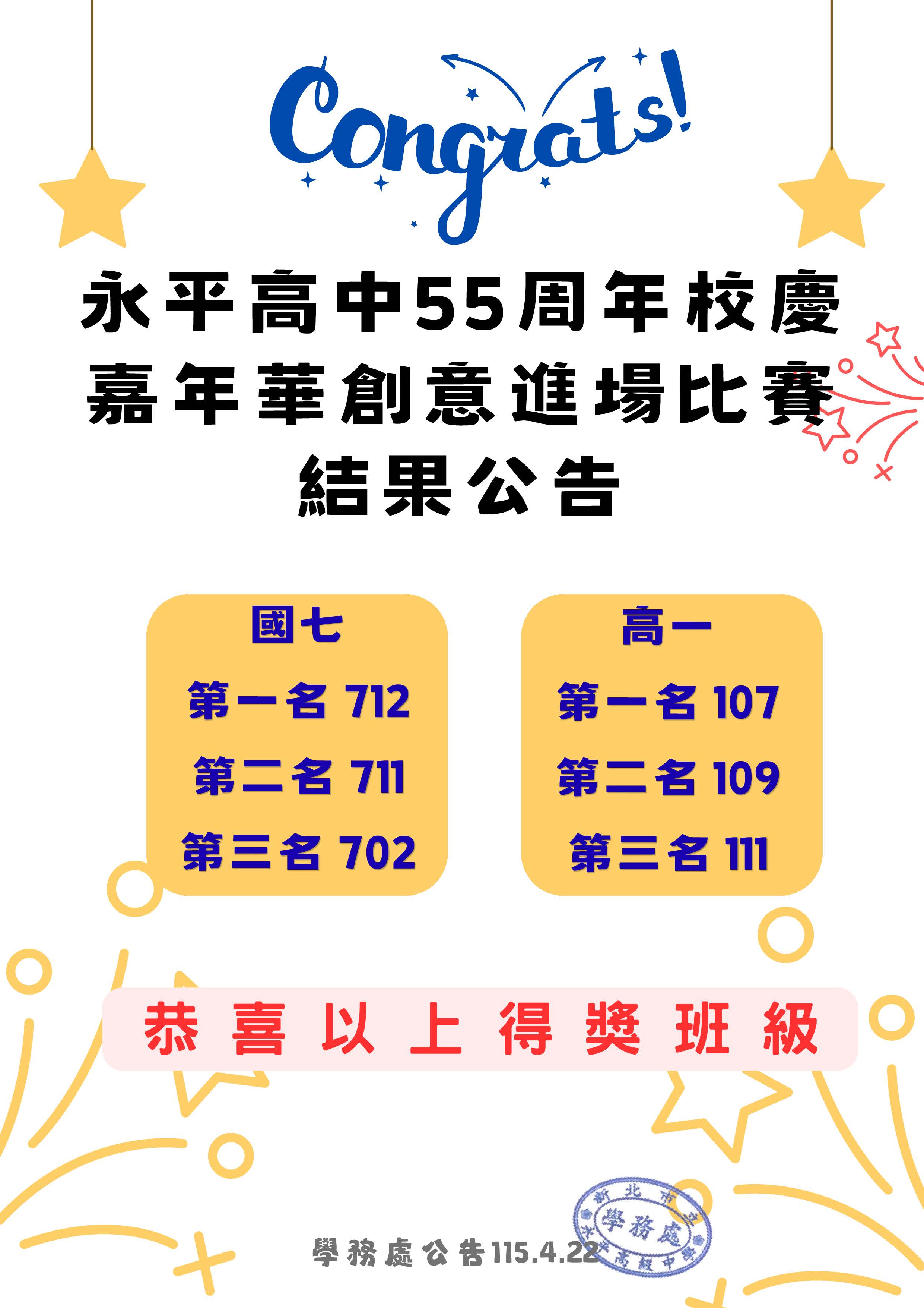 114嘉年華進場比賽